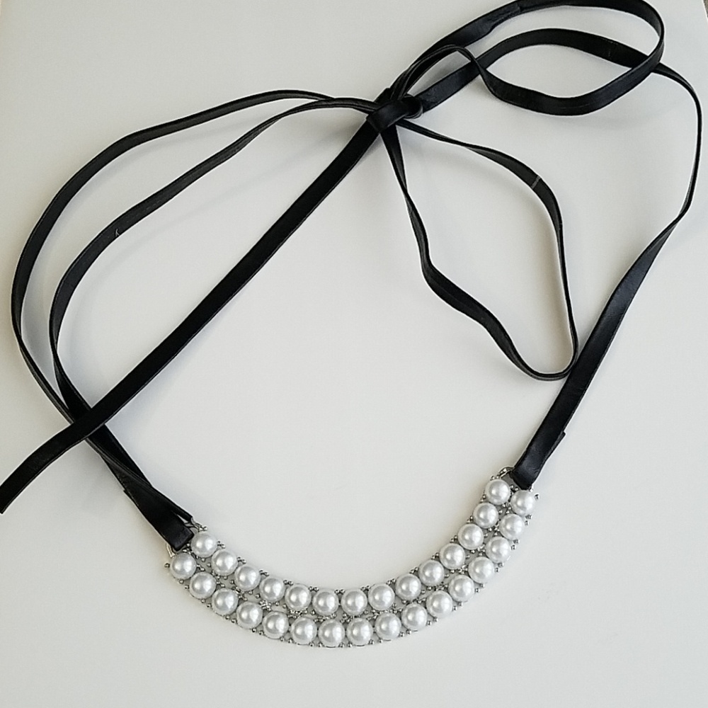 Faux Pearl Necklace